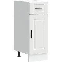 vidaXL Base da cucina Porto bianco in legno