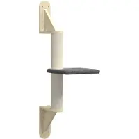 vidaXL Graffiatoio a parete Grigio scuro 85,5 cm