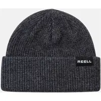 REELL Dock Beanie Berretto Uomo (One Size, grigio)