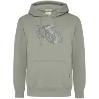 GreenBomb Race Joy Felpa con cappuccio Uomo (S, grigio)