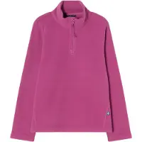 Isbjörn of Sweden Kid's Cloud Halfzip Fleece Pullover in pile Bambini (134/140, fuchsia)