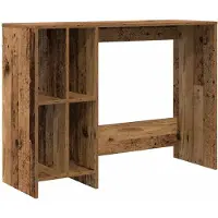 vidaXL Scrivania in legno di recupero 102,5x35x75 cm Materiale a base di legno