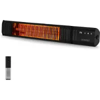 Vonroc Riscaldatore da terrazza a parete Sabatini - 2000 W - Wi-Fi | telecomando incluso