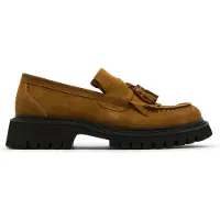 Steve madden Zev Casual Shoes Tobacco Suede Taglia: 43 | Mocassini Outlet | Uomo