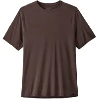 Patagonia Cap Cool Ultra Shirt Maglia funzionale Uomo (XXL, marrone)