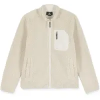 Volcom Muzzer Fuzzar Zip Giacca in pile Uomo (M, beige)