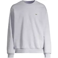 Lacoste Felpe Sweatshirt en molleton uomini - Grigio - EU M