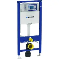 Geberit Duofix WC-Element mit Omega UP-Spülkasten 120mm, Betätigung vorne, Bauhöhe 1120 mm