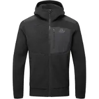Mountain Equipment Highpile Hooded Jacket Giacca in pile Uomo (S, nero)