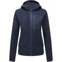 Mountain Equipment Women's Highpile Hooded Jacket Giacca in pile Donna (38, blu)
