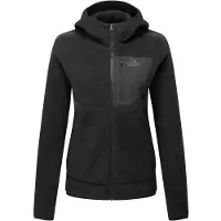 Mountain Equipment Women's Highpile Hooded Jacket Giacca in pile Donna (38, nero)