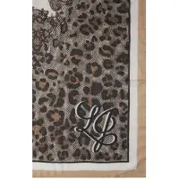Liu Jo foulard grande animalier cammello