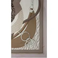 Liu Jo foulard metal mix animalier naturale