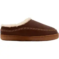 Sorel - Pantofole calde e confortevoli - Lanner Ridge III Tobacco Elk per Uomo in Pelle - Taglia 42 - Marrone