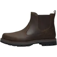 Timberland per uomo. TB0A6A4WET41 Stivaletti in Pelle Chelsea Britton Road verde (45), Basso, Nessuno, Casual