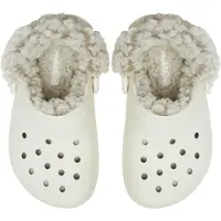 Crocs Kid's Classic Fleece Lined Clog Scarpe da casa Bambini (38-39, grigio)