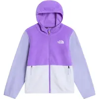 The North Face Kid's Glacier Fullzip Hoodie Giacca in pile Bambini (3 Years, lilla)