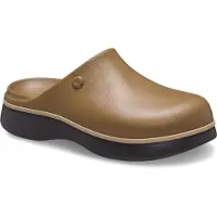 Crocs Women's Dylan Notched Clog Sandali Donna (41-42, marrone)