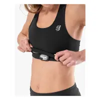 Compressport Women's Feelfree Seamless Bra Reggiseno sportivo Donna (M, nero)