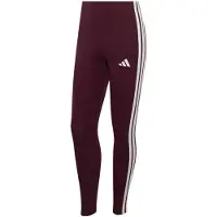 Adidas Pantaloni sportivi 'Essentials' bordeaux / bianco