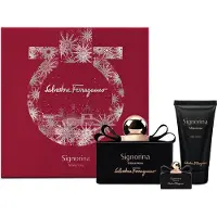 Salvatore Ferragamo Signorina Misteriosa Set regalo EDP 100 ml, Lozione corpo 50 ml and miniature EDP 5 ml 100ml