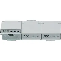 JUNG 623NAW SCHUKO Presa tripla 16 A 250 V ~