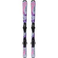 Salomon - Skis all-mountain - Qst M + C5 GW JR Cosmic Sky 2027 - Taglia 140 cm - Nero