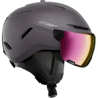 Atomic Savor Visor HD S2 Casco da sci (M - 55-59 cm, grigio)