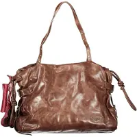 Desigual , Borsa shopping grande, Donna, Poliuretano, Marrone, U