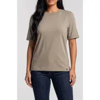 Guess Marciano GUESS Ss Basic Boxi Top Sage Leaf Taglia: L | Maglie Sportivi Outlet | Donna | Verde