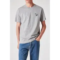 Paul Smith Mens Reg Fit Ss T Shirt Zebra Puff Grey Melange Taglia: M | Magliette basic Outlet | Uomo | Grigio