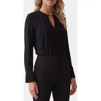 Guess Marciano GUESS Anita V Neck Ls Blou Jet Black A996 Taglia: 48 | Maglie a manica lunga Outlet | Donna | Nero