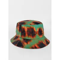 Paul Smith Men Hat Bucket Shibori Bottle Green Taglia: S | Cappelli Outlet | Uomo | Verde