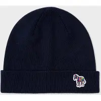 Paul Smith Men Hat Zebra Beanie Navy Taglia: OS | Cappelli Outlet | Uomo | Blu