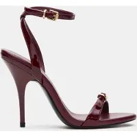 Steve madden Foxx Sandals Burgundy Patent Taglia: 38 | Infradito Outlet | Donna | Marrone