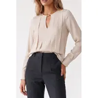 Guess Marciano GUESS Anita V Neck Ls Blou Dreamy Moon Taglia: 36 | Maglie a manica lunga Outlet | Donna