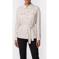 Guess Marciano GUESS Anita Belted Shirt Dreamy Moon Taglia: 42 | Maglie a manica lunga Outlet | Donna
