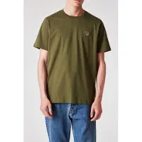 Paul Smith Mens Reg Fit Ss Tshirt Zebra Olive Green Taglia: S | Magliette basic Outlet | Uomo | Verde