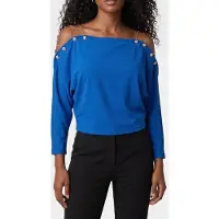 Guess Marciano GUESS Adri Top Infinity Galaxy Taglia: L | Maglie a manica lunga Outlet | Donna