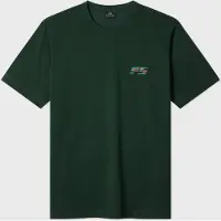 Paul Smith Mens Ss Reg Fit Tshirt Ps Tilt Logo Bottle Green Taglia: M | Magliette basic Outlet | Uomo | Verde