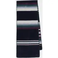 Paul Smith Men Scarf Ps Orgnc Strp Navy Taglia: OS | Sciarpe Outlet | Uomo | Blu