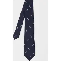 Paul Smith Men Tie Parrots Very Dark Navy Taglia: 8 | Cravatte Outlet | Uomo | Blu
