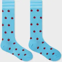 Paul Smith Men Sock Graham Tomato Turquoise Taglia: OS | Calzini Outlet | Uomo | Ciano
