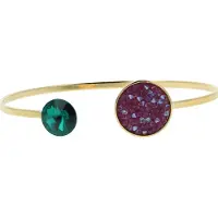 Otazu Classic Rocks Bracelet Light Amethyst Purple, Green Taglia: OS | Braccialetti Outlet | Donna | Viola