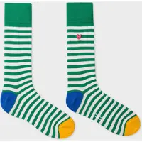 Paul Smith Men Sock Nebrina Stripe Bottle Green Taglia: OS | Calzini Outlet | Uomo | Verde