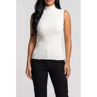 Guess Marciano GUESS Agathe Sl Mock Neck Macadamia Taglia: S | Maglioni a maglia Outlet | Donna