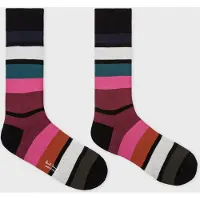 Paul Smith Men Sock Antanas Strp Black Taglia: OS | Calzini Outlet | Uomo | Nero