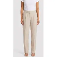 Guess Marciano GUESS Bessy Straight Pant Light Beige Multi. Taglia: 46 | Pantaloni da completo Outlet | Donna | Marrone