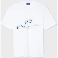 Paul Smith Mens Reg Fit Ss T Shirt Ps White Taglia: L | Magliette basic Outlet | Uomo | Bianco