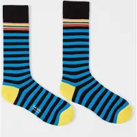 Paul Smith Men Sock Two Stripe Black Taglia: OS | Calzini Outlet | Uomo | Nero